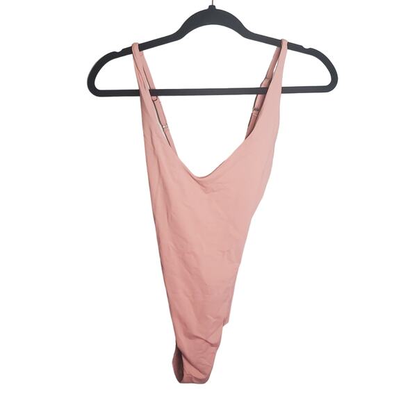Andie Swim x Claire The Straddie One Piece in Lily Pink Women's Size Large NWT - Picture 2 of 10